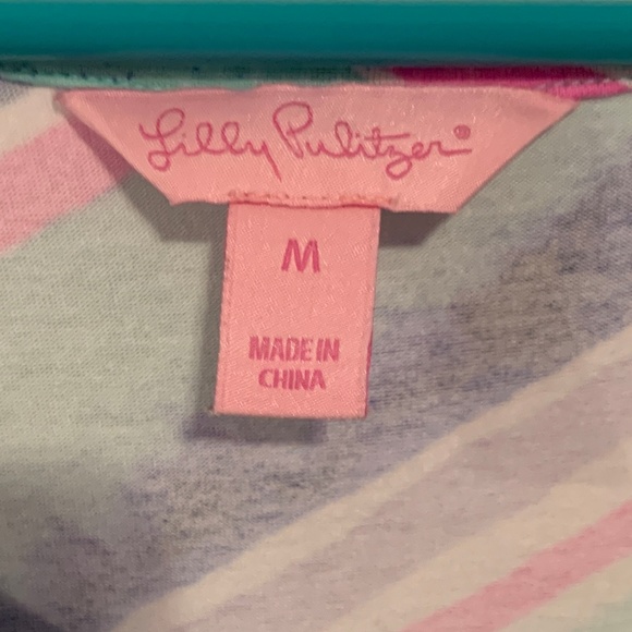 EUC Lilly Pulitzer Magnolia Asymmetrical Dress - Picture 2 of 3